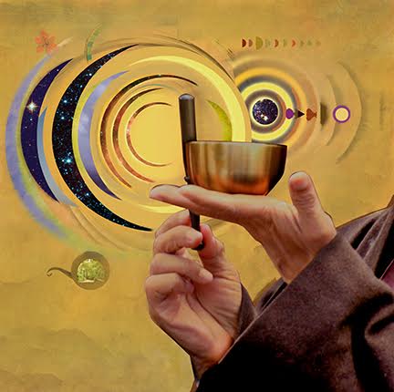 Graphic for Oceans of Vows's "Part 1" disc, on which "The Old Mendicant" is found. Design by Steve Child; reproduced with permission.