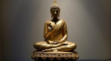 Thai style Buddha statue.