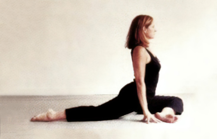 pigeon pose in yoga