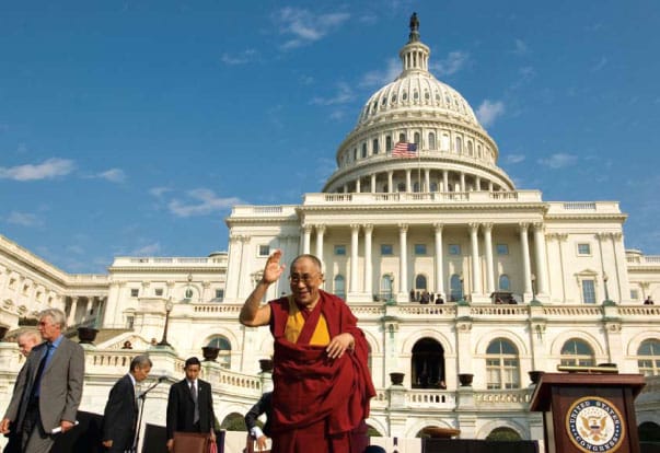 many faces of the dalai lama shambhala sun barry boyce Lion's Roar national government Capitol political leader