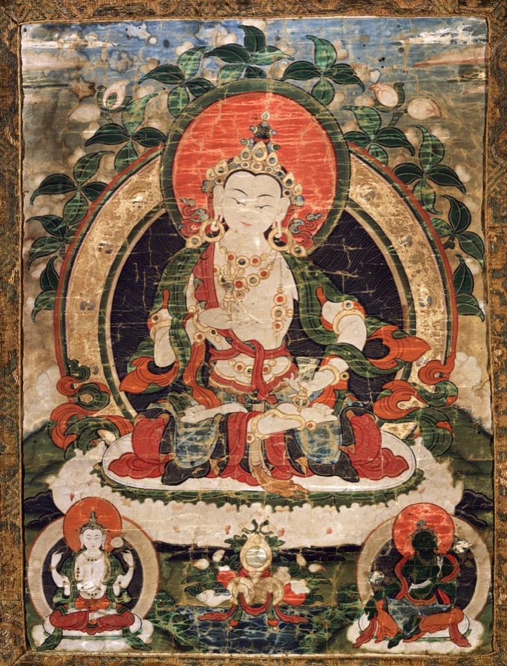 Vajrayana thangka painting