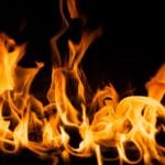 How to put out a fire