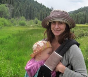 diana winston and child