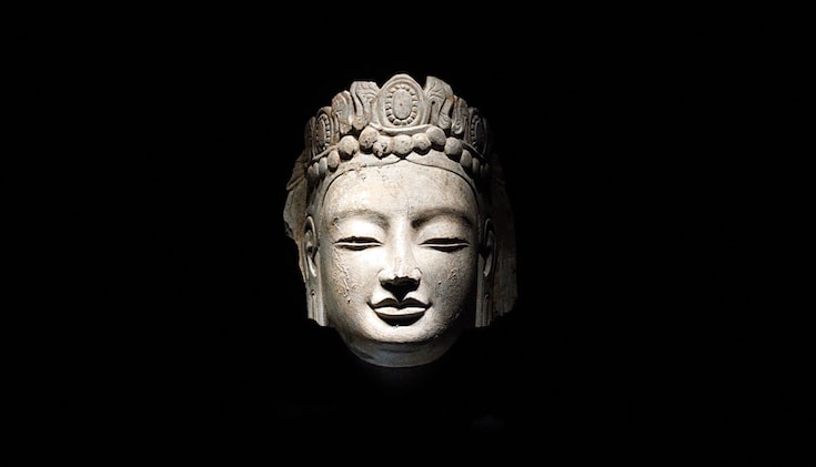Buddha head