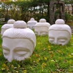 Why are Buddha heads springing up around Chicago?