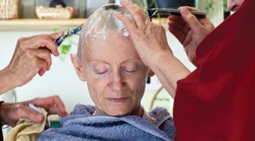 renunciation buddhadharma Lion's Roar shaving head nun monk monastic