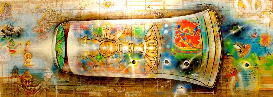 Tashi Norbu, "Universe XXL" (2014)