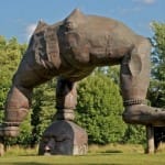 Provocative Buddhist artwork by China’s Zhang Huan in outdoor/indoor exhibit at Hudson River Valley’s Storm King Art Center