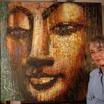 Artist Virginia Peck: “Faces of Buddha” a decade-long inspiration