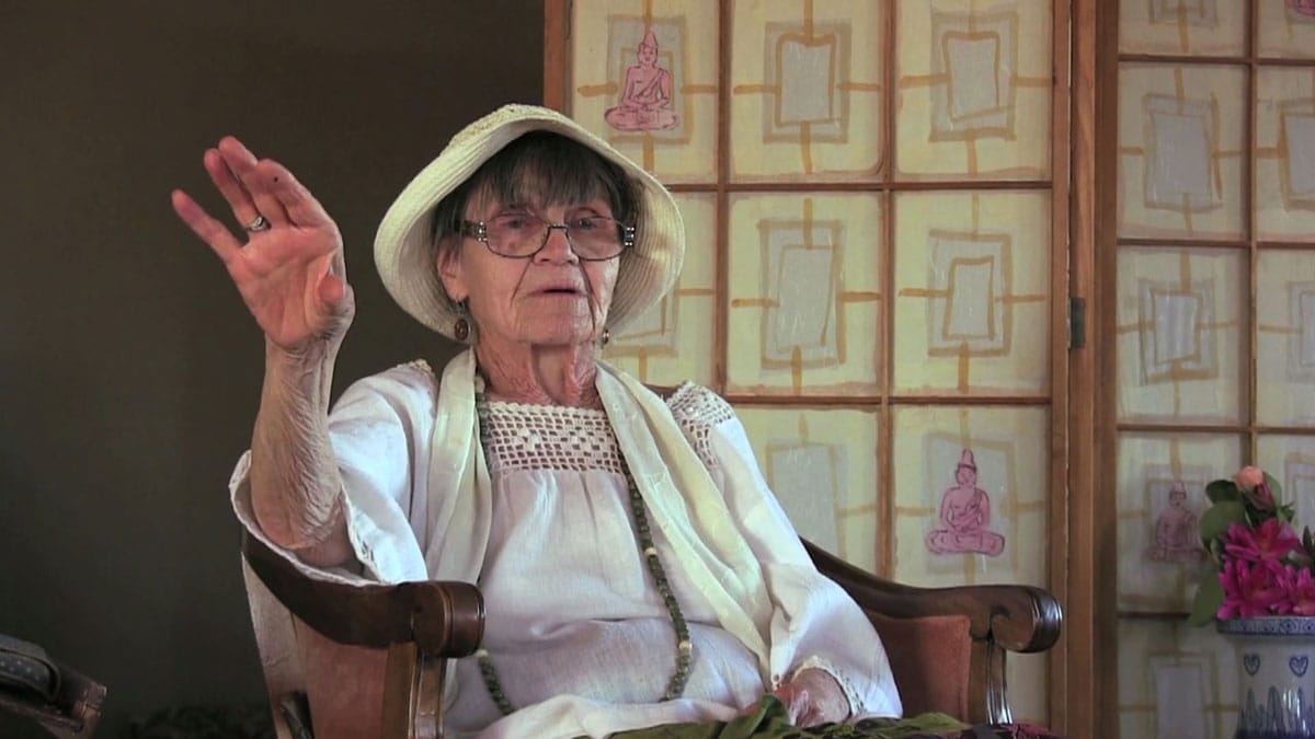 Ruth Denison Indiegogo Documentary Women Feminism Buddhism Lion's Roar