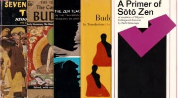Buddhist Books Go Pop Lion's Roar Book Covers Pop Art Rod Meade Sperry Buddhism Zen