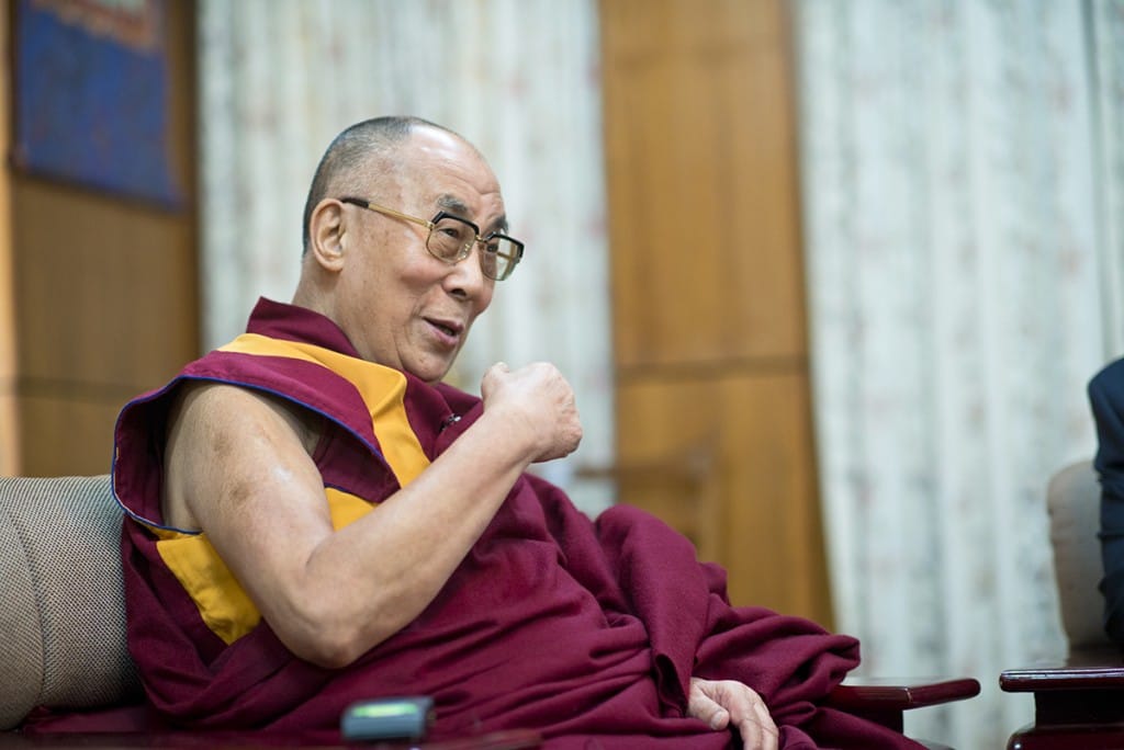 dalai lama prejudice inequality illusion watch video interview melvin mcleod 80th birthday humanity humans are basically good society