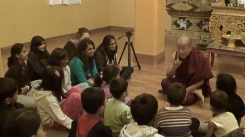 dzongsar khyentse rinpoche children playing sharing kindness happiness growing up kids talk parents