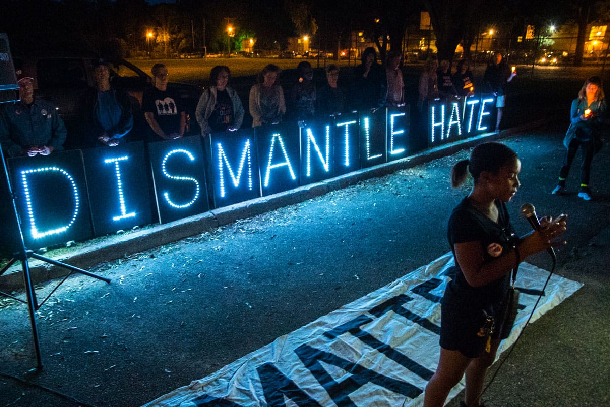 dismantle hate, light brigade, angel kyodo williams, racism, white privilege, white supremacy, lion's roar, buddhism, news, charleston