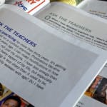 What’s your “Ask the Teachers” question?