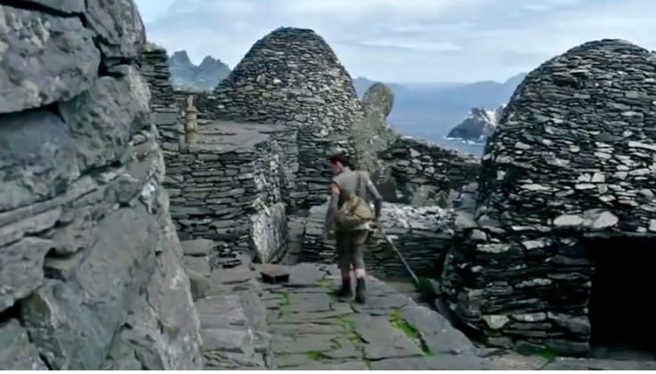 Star Wars, The Force Awakens, Rey, Meditation, Lion's Roar, Buddhism, Luke, Island