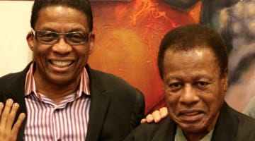 Herbie Hancock with Wayner Shorter.