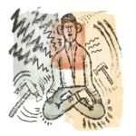 I’m experiencing pain in my knees when I meditate. What do I do?