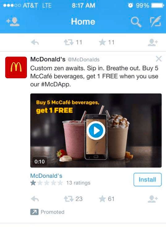 McDonald's tried to allure with a tweet about "custom Zen" sugary beverages? Now, that's a whopper of a Dharma-Burger.