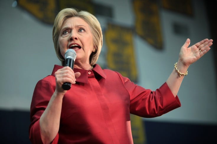 Hillary Clinton.