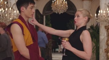 Manny Jacinto and Kristen Bell are fakin' it 'til they make it in The Good Place,