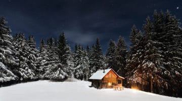 Retreat cabin.