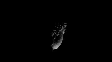 Buddha in darkness.