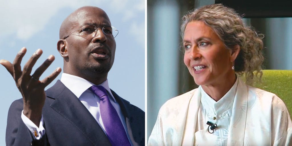 Van Jones and Lama Tsomo