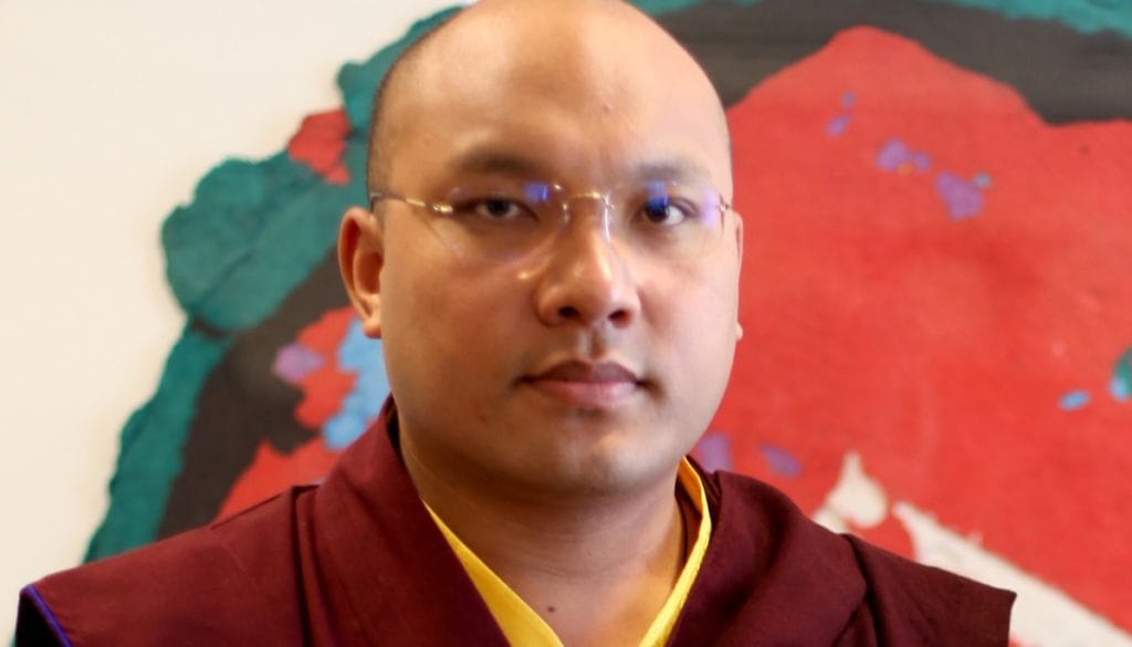 The Karmapa, Ogyen Trinley Dorje.