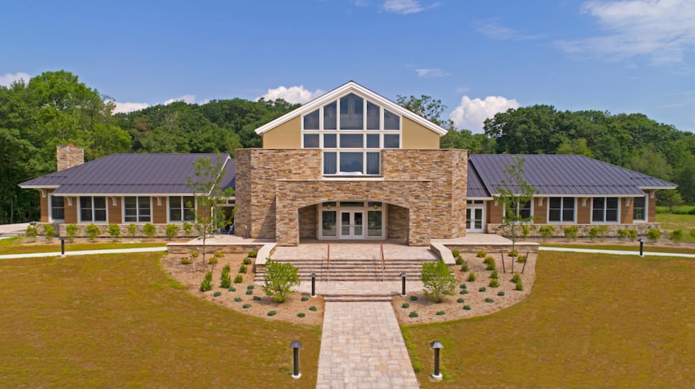 Dharmakaya Center for Wellbeing main building.