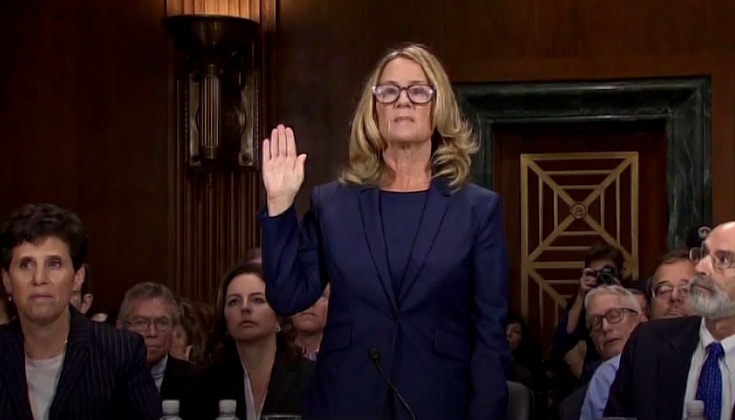 Christine Blasey Ford.