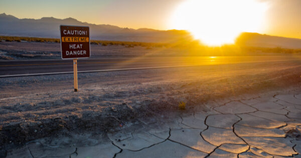 Heat in the desert