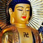 Buddhist monk raises awareness about the swastika’s original meaning