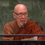 Watch Ven. Bhikkhu Bodhi deliver UN speech on climate change emergency