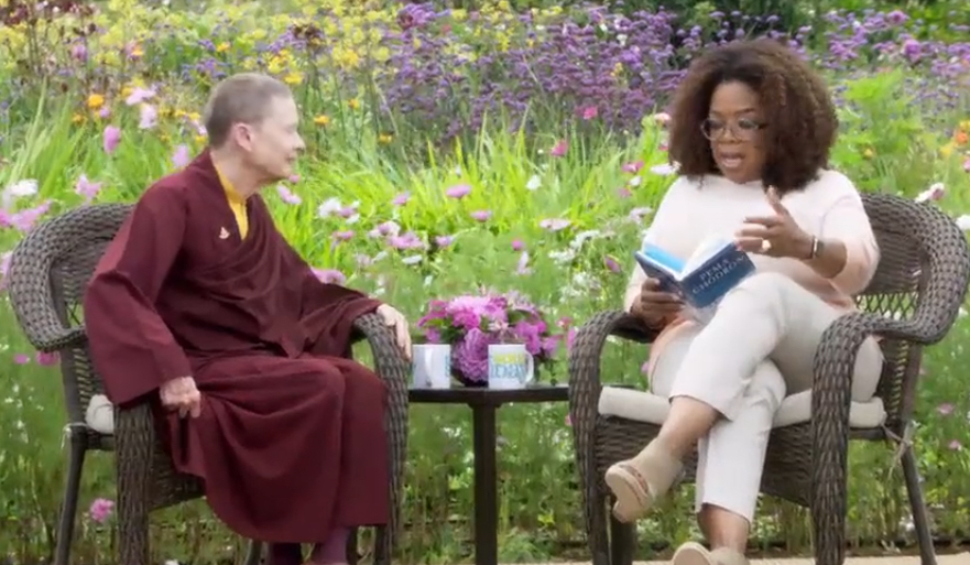 Pema Chodron in her 2019 "Super Soul Sunday" interview with Oprah Winfrey