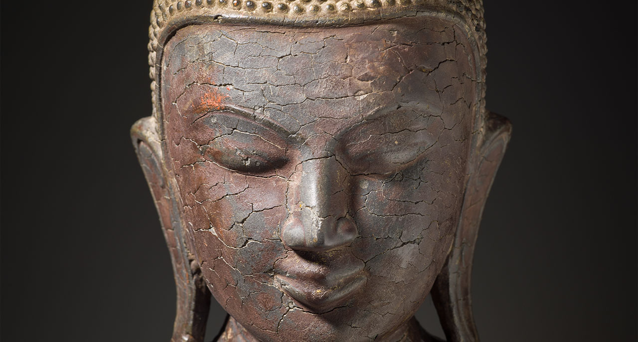 Buddha Shakyamuni, Burma (Myanmar), 18th century or later, courtesy of www.lacma.org